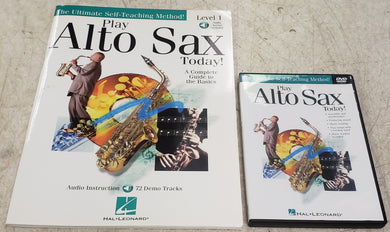 Hal Leonard Play Alto Sax Today! Beginner's Pack: Book/Online Audio/DVD Pack