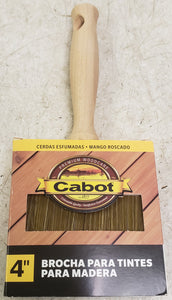Cabot 140480600 4" Wood Stain Brush