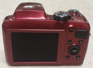 GE X2600 16.1MP Digital Camera - Red