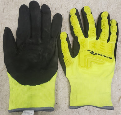 Radians RWG21XL High Visibility Work Glove with TPR - XL