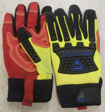 West Chester R2 87810 Safety Rigger Reinforced Comfort Gloves - 3XL