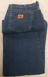 Wrangler FRAC50M Advanced Comfort HRC2 2112 Flame Resistant FR Relaxed Fit Jeans 36x32