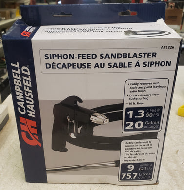 Campbell-Hausfeld AT1226 Siphon-Feed Sandblaster