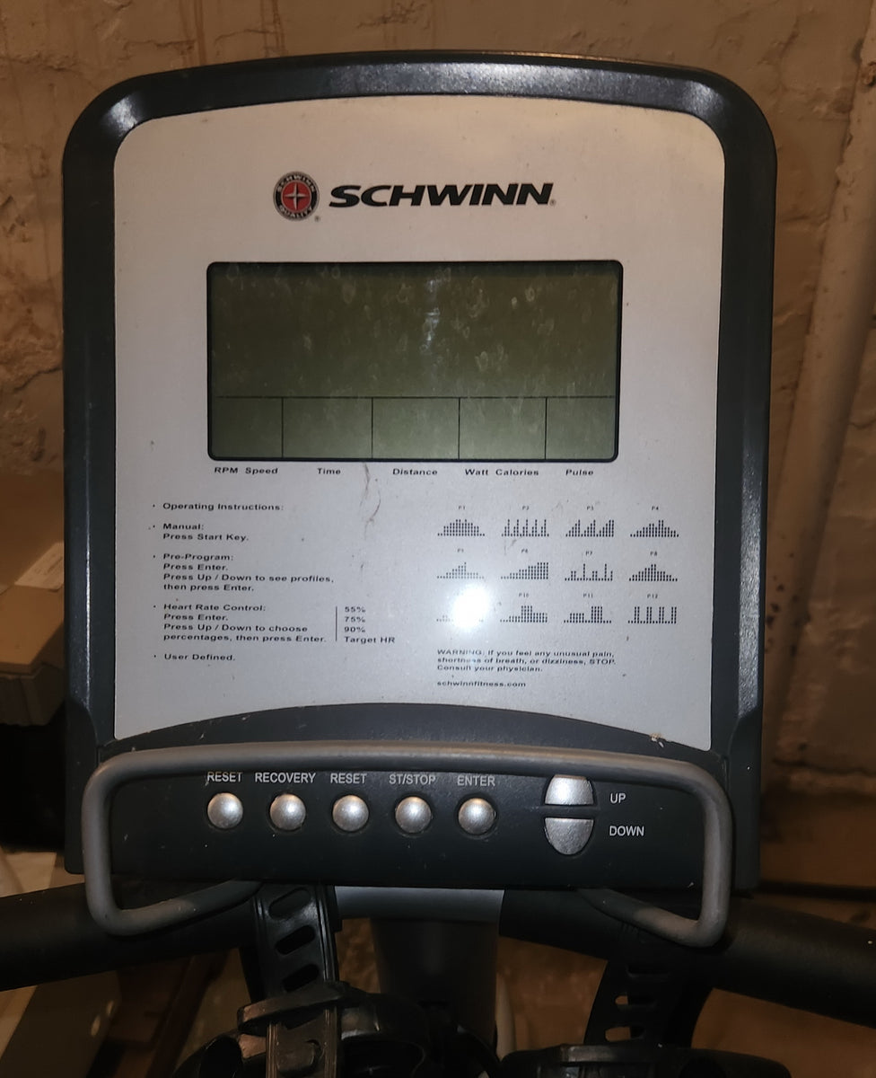 Schwinn 203 recumbent bike troubleshooting sale