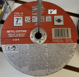 Vermont American 28077 7" to 7-1/4" Metal Cutting Blade