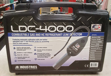 JB Industries LDC-4000 Combustible Gas and HC Refrigerant Leak Detector