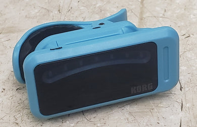 Korg PC-1 PITCHCLIP Low-Profile Clip-On Tuner - Lite Blue