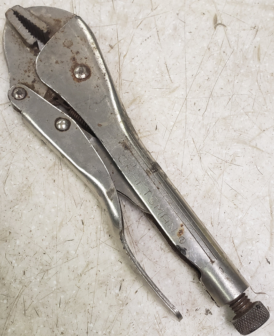 Vintage Craftsman 24465 Adjustable Locking Pliers