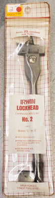Irwin Lockhead No. 2 Expansive Wood Bit