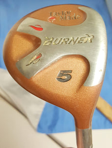 TaylorMade Burner 5 Wood Bubbleshaft R-80 Plus with Head Cover