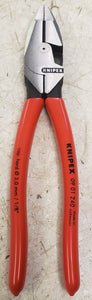 New Knipex 09 01 240 9-1/4 in. High Leverage New England Head Lineman Pliers