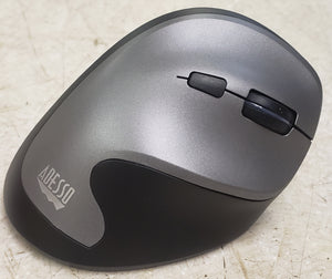Adesso iMouse A20 Antimicrobial Wireless Vertical Ergonomic Mouse