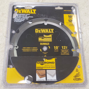 DeWalt DWA31012PCD 10" 12T Diamond Miter Saw Blade