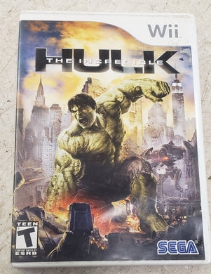 The Incredible Hulk Game with Manual