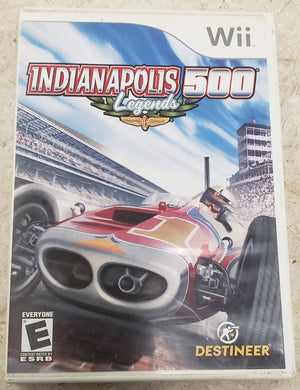 Indianapolis 500 Legends Wii Game with Manual
