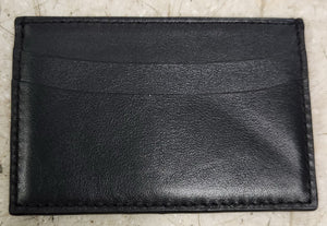 Tiffany & Co Black Leather Credit Card Case Holder