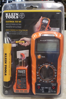 Klein 69149P Test Kit with Multimeter, Non-Contact Volt Tester, Receptacle Tester