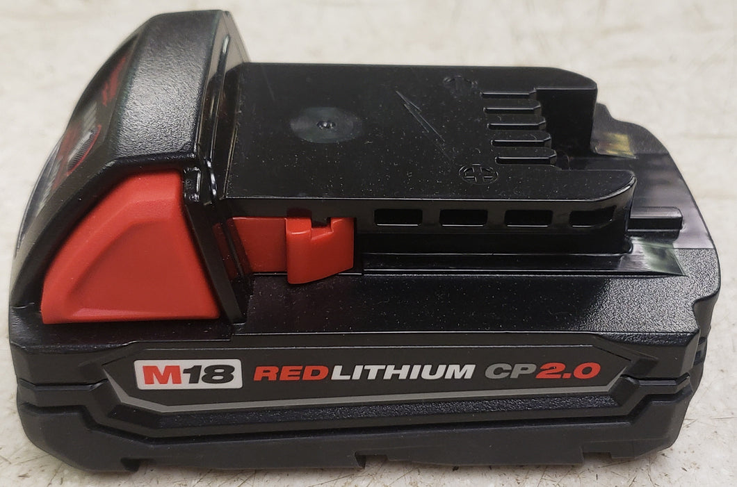 Milwaukee 48-11-1820 M18 18-Volt Lithium-Ion 2 Ah Compact Battery
