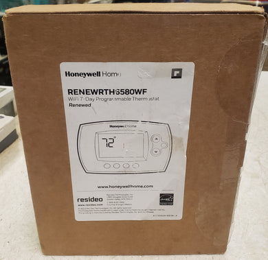 Honeywell Home RTH6580WF 7-Day Programmable White Thermostat with Wi-Fi Compatibility (Renewed)