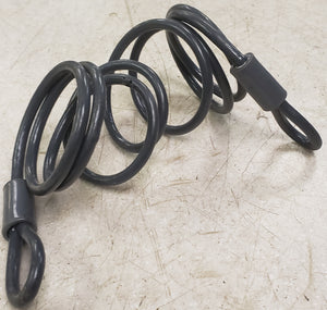 Bike Lock Steel Cable with Looped Ends