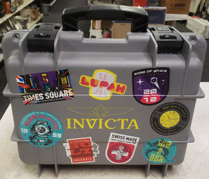 Invicta DC8PATCH 8-Slot Impact Watch Storage Case