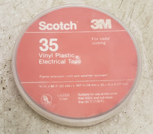 Load image into Gallery viewer, 3M Scotch 35 3/4&quot; x 66&#39; Vinyl Plastic Electrical Tape - Red
