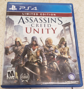  Assassins Creed Unity (PS4) : Video Games