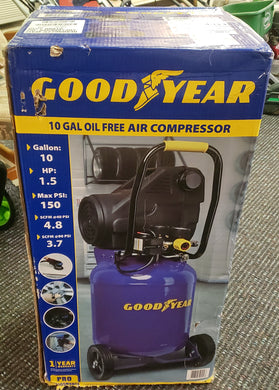 Goodyear TAW-2040V 10-Gallons Portable 150 Psi Vertical Air Compressor