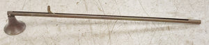 Vintage 11" Brass Candle Snuffer