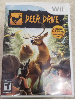 Deer Drive Nintendo Wii Game Complete with Manual