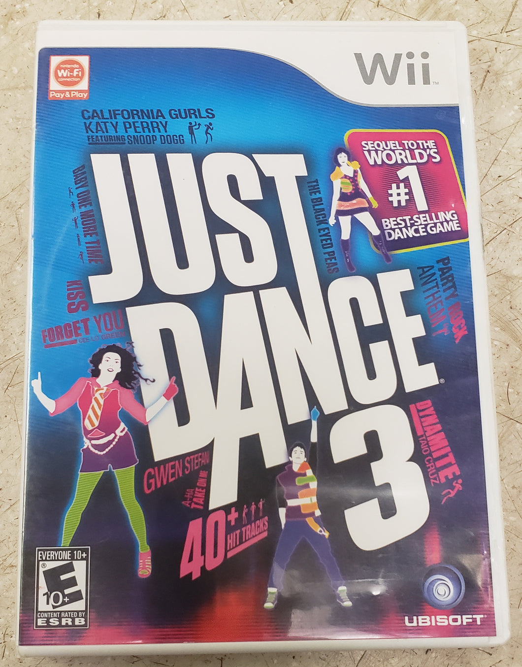 Just Dance 3 Nintendo Wii Game Complete with Manual