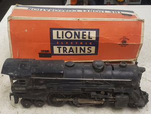 Vintage Lionel 2035 2-6-4 O-Gauge Steam Locomotive Engine with 6466W Whistle Tender