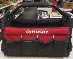 Husky 15" 10-Pocket Open Tote