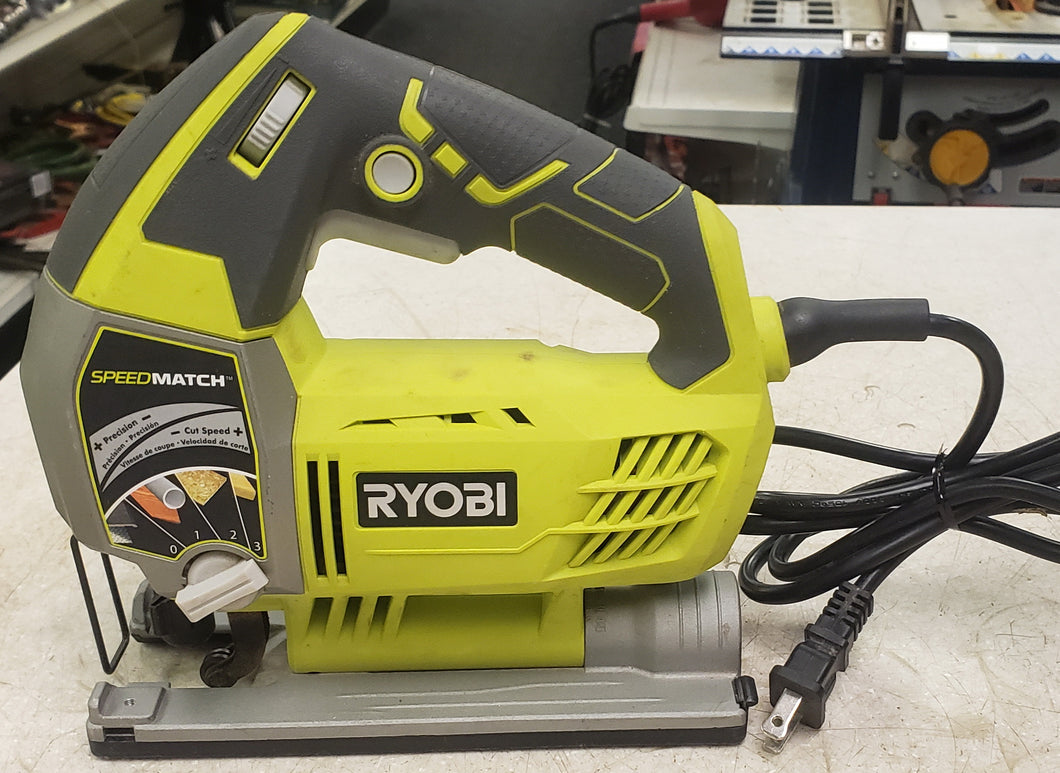 Ryobi JS651L1D 6.1A Variable Speed Orbital Jig Saw with SPEEDMATCH Technology