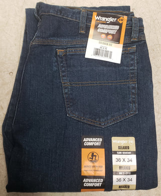 Wrangler FRAC50M Advanced Comfort HRC2 2112 Flame Resistant FR Relaxed Fit Jeans 36x34
