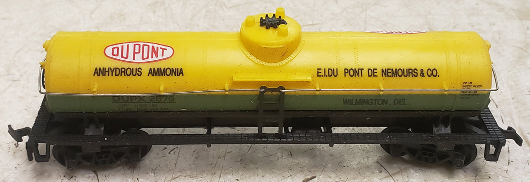 Vintage DUPX 2675 Dupont Anhydrous Ammonia HO Scale Train Tank Car