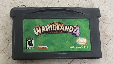 Wario Land 4 Gameboy Advance Game