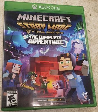Minecraft: Story Mode Complete Adventure Xbox One Game