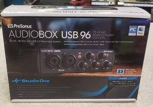 PreSonus AUDBOX9625 AudioBox USB 96 (25th Anniversary Edition) - Black