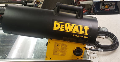 DeWALT DXH125FAVHC Forced Air Propane 125000-BTU Outdoor Portable Forced Air Propane Heater