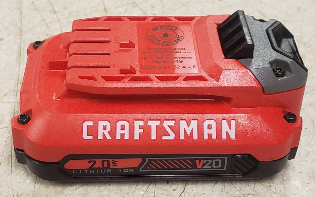 Craftsman CMCB202 V20 20V Lithium-ion 2Ah Battery