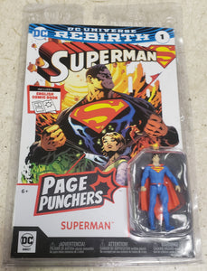 McFarlane DC Page Punchers SUPERMAN 3" Figure + Rebirth Comic Book