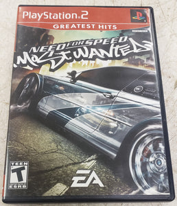 Need For Speed Most Wanted PS2 Game Complete with Manual