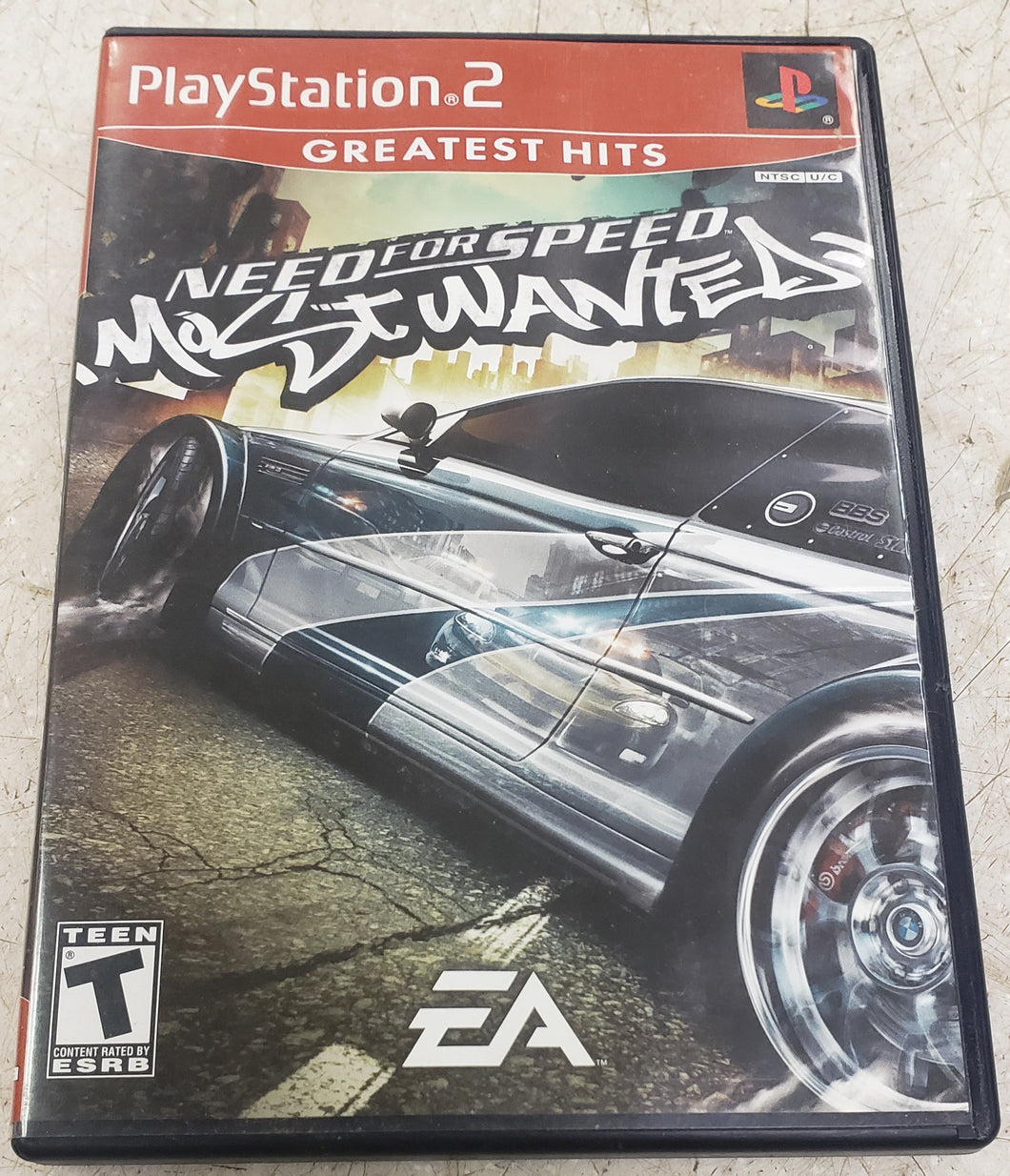 Need For Speed Most Wanted PS2 Game Complete with Manual