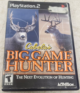 Cabela's Big Game Hunter PS2 Game