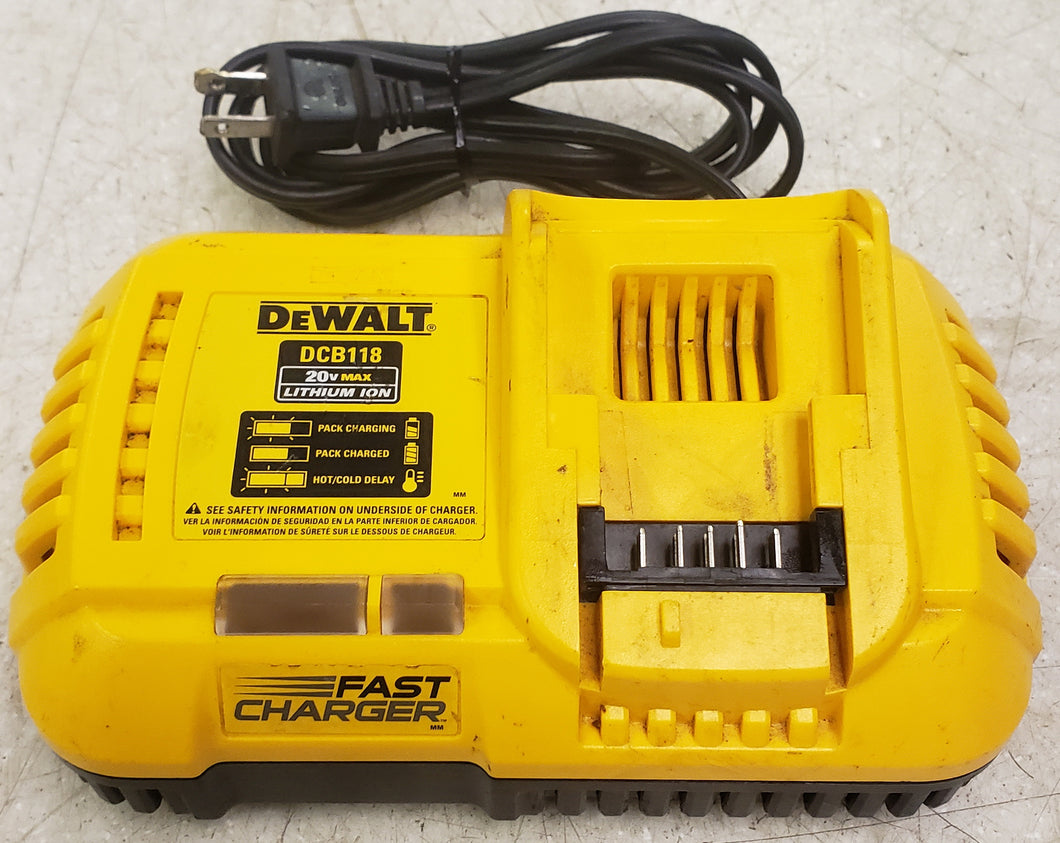 DeWALT DCB118 20-Volt MAX Lithium-Ion Fan Cooled Fast Battery Charger