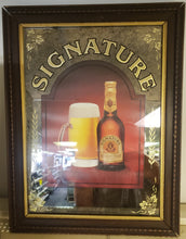 Load image into Gallery viewer, Vintage Stroh Signature Beer Mirror Sign 21&quot; x 16&quot;