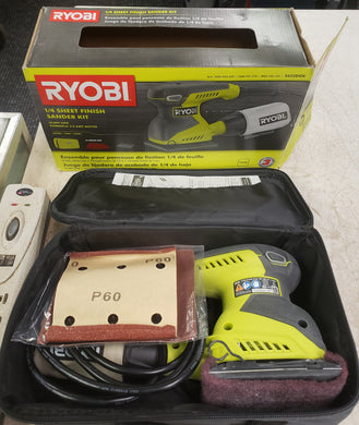 Ryobi S652DGKC 2 Amp Corded 1/4 Sheet Sander