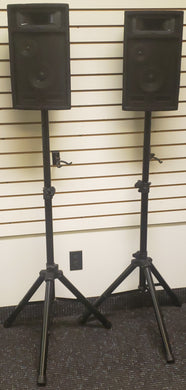 DJ Speaker Pair with Stands