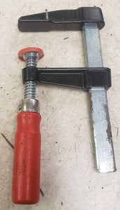 Bessey LM2.004 4" Capacity Light Weight Clamp with Die Cast Zinc Jaws and 2" Throat Depth